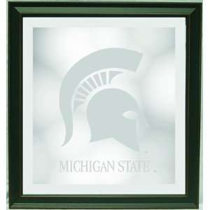  NCAA Michigan State Spartans Framed Wall Mirror