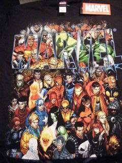 Hulk Iron Man Thing Group Shot T Shirt Marvel Comic New  