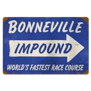  Bonneville Impound Vintaged Metal Sign