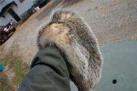 Badger pelt soft leather nature hide trapper skin furs  