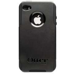 Apple Iphone 4G Commuter OtterBox Case +Oem Car Charger  