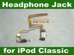   Audio Jack Hold Switch Flex Ribbon for iPod 6th Gen Classic 80GB 120GB