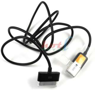 Black USB Data Power Sync Charger Cable f iPhone 4 iPod  