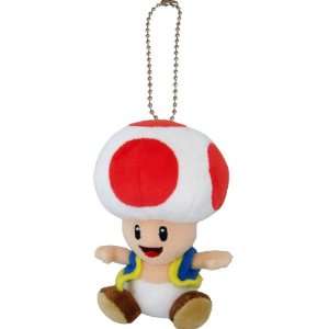  Official Nintendo Mario Plush Series Stuffed Toy   5 Toad 