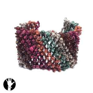  sg paris women bracelet bracelet 19 cm multicolor glass 