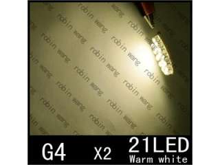 Brand New G4 21 LED Cabinet Spotlight Spot Light Home Bulbs Lamp 12V 