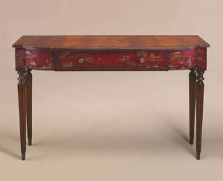 Maitland Smith Hand Painted Console Table  