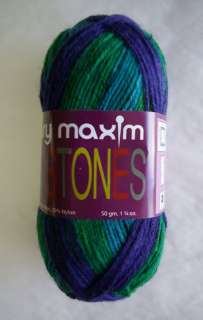 Mary Maxim GEMSTONES Sock Yarn 2 SK Select Colors  