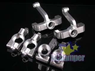 GPM ALUMINUM FRONT & REAR KNUCKLE w/C HUBS FOR TEAM ASSOCIATED B44