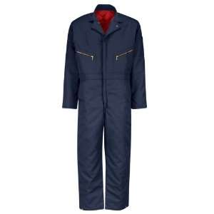   Navy Long Sleeve Insulated Twill Coverall Industrial & Scientific