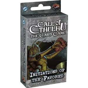   of Cthulhu LCG Initiations of the Favored Asylum Pack Toys & Games