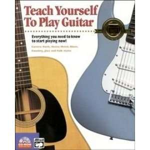  TEACH YOURSELF TO PLAY GUITAR (WIN 9598MENT2000XP/MAC 7.1 