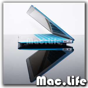 METALLIC AQUA BLUE Hard Case Cover for Macbook Air 13  