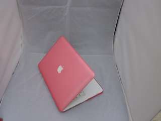  Plastic Frosted Hard Case Shell cover for Macbook WHITE 13  