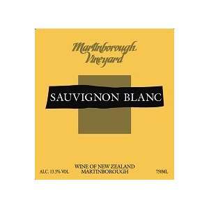 Martinborough Vineyard Sauvignon Blanc 2010 750ML