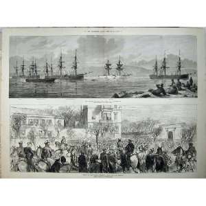  1878 British Ship Marmora Russian Guard San Stefano War 
