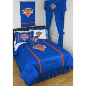  New York Knicks Full Size Sidelines Collection Bedroom Set 