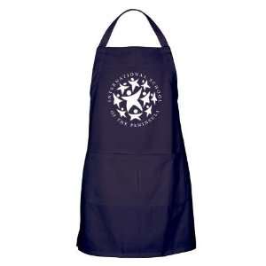  ISTP White logo Apron dark by 