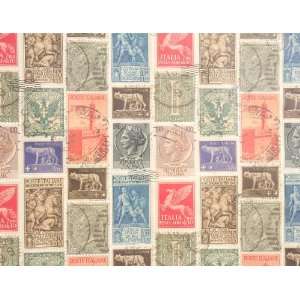  italian stamps luxury gift wrap paper exclusive from italy 