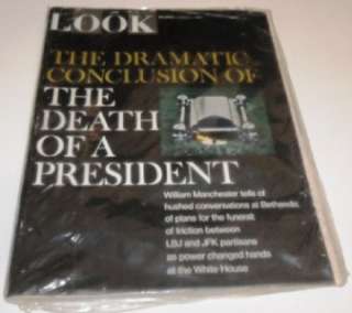 Look Magazine The Death of A President JFK Kennedy 1967  