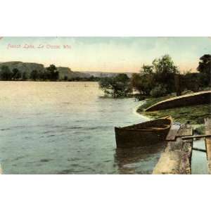  1910 Vintage Postcard French Lake   La Crosse Wisconsin 