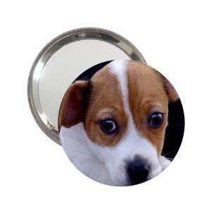  Jack Russell Puppy Dog 3 Handbag Makeup Mirror K0703 