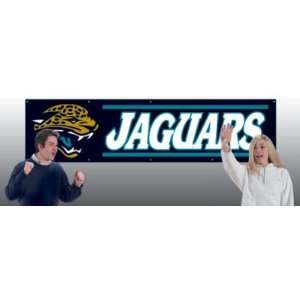 Jacksonville Jaguars 8 Wide Official Tailgate Banner  