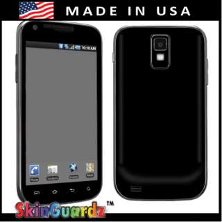 Jet Black Vinyl Case Decal Skin Cover Samsung Galaxy S II T989 TMobile 