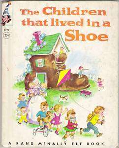 The Children That Lived In A Shoe. HC. Elf Book. 1951.  