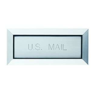  , Mail Slot & Angled Wall Liner   Anodized Aluminum