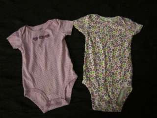   INFANT BABY GIRL 6 9 12 MONTHS SPRING SUMMER CLOTHES LOT #10  