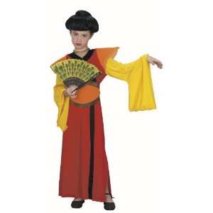  Kids Japanese Girl Costume (SizeMedium 7 10) Toys 