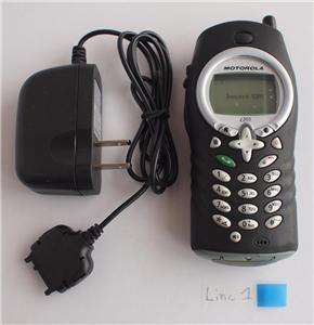 Motorola Southern Linc i305 Black Used Cell Phone Bundle  