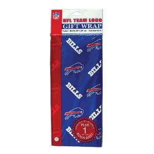  Buffalo Bills NFL Flat Gift Wrap (20x30 Sheets) Sports 
