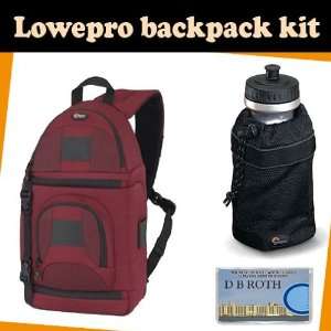   Lowepro Mesh Water Bottle Bag for 32oz. Size Bottles + DB ROTH Micro