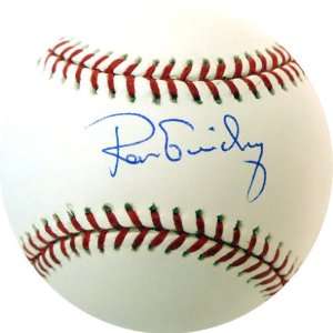  Ron Guidry Hand Signed Baseball