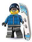 LEGO 8805 MINIFIGURE SERIES 5   SNOWBOARDER GUY NEW  