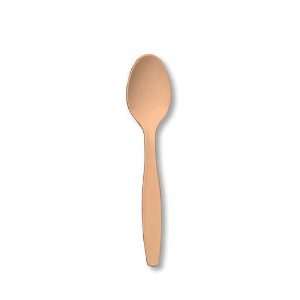  Peach Cutlery (Prem) Spoons (12pks Case)