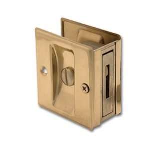  Pocket Privacy Door Pull Brass