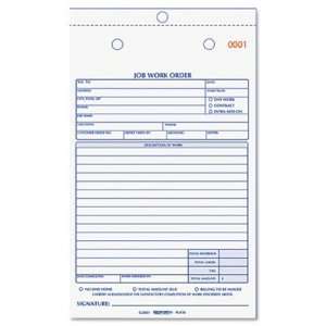  Rediform Job Work Order Book, Carbonless, 5.5 x 8.5 Inches 