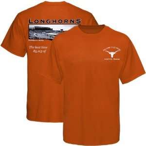 Texas Longhorn T Shirts  Texas Longhorns Burnt Orange Friends Stadium 