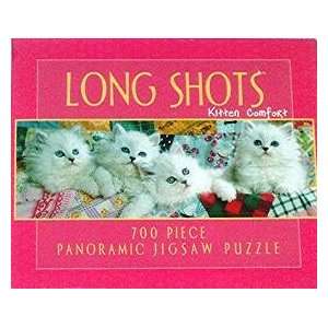  Long Shots Kitten Comfort 700 Piece Panoramic Jigsaw 