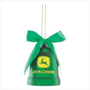 John Deere Green Bell Ornament 