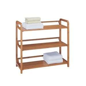  Lohas Bamboo 3 Tier Shelf for bathroom and linen storage 