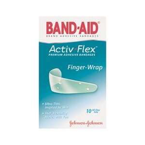  JOJ5722 BAND AID® Brand ActivFlex Finger Bandage, 6 per 
