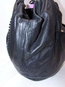 Kardashian BLACK Soft Lamb Leather Shoulder Handbag A215498 #311 
