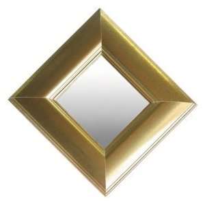  Metallic Gold Finish Mirrors (Set of 3)