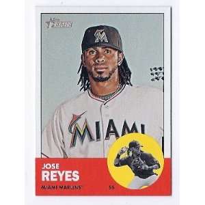   2012 Topps Heritage #174 Jose Reyes Miami Marlins