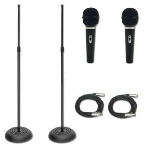  Economy Vocalist Stand Mic And Cable Package Mic Stand 