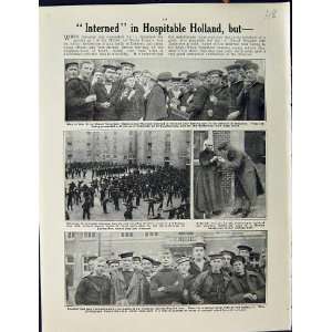  1915 WORLD WAR ROYAL NAVAL VOLUNTEERS SOLDIERS HOLLAND 